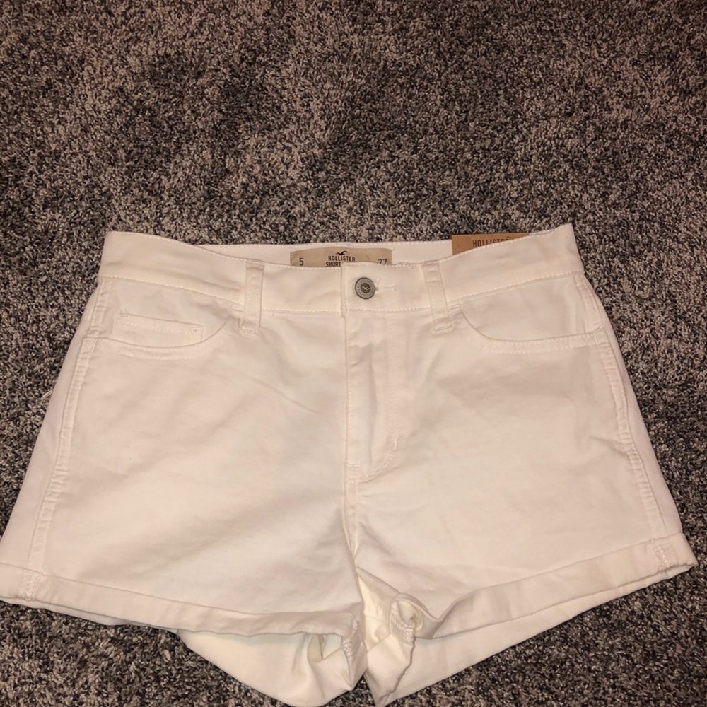 white shorts